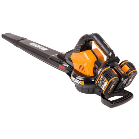 Воздуходув-пылесос аккумуляторный WORX WG583E.9, 40В, бесщеточный, Без аккумулятора и зарядного устройства