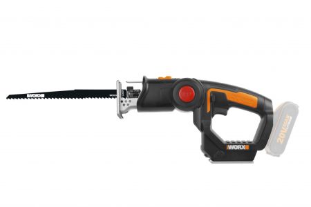 Лобзик – сабельная пила 2-в-1 WORX Axis WX550.9 аккумуляторный 20V, Без аккумулятора и зарядного устройства